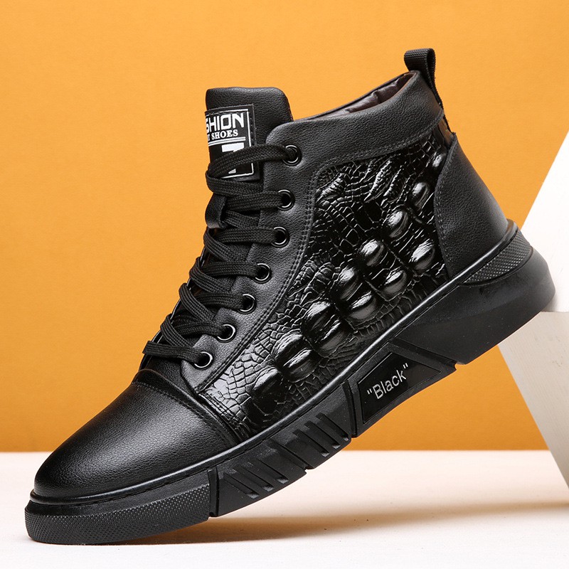 men-amp-039-s-shoes-leather-crocodile-pattern-high-top-casual-leather-shoes-plus-velvet-thickened-bl