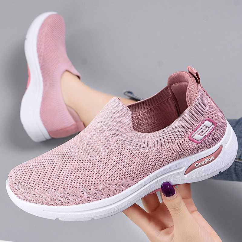 Women&amp;#039;s Shoes Casual Walking Soft Sole Mother&amp;#039;s Shoes Socks Sports Shoes Women