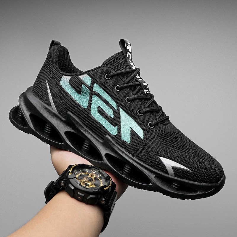 2023 new men shoes breathable flying men ezifit shoes sports shoes